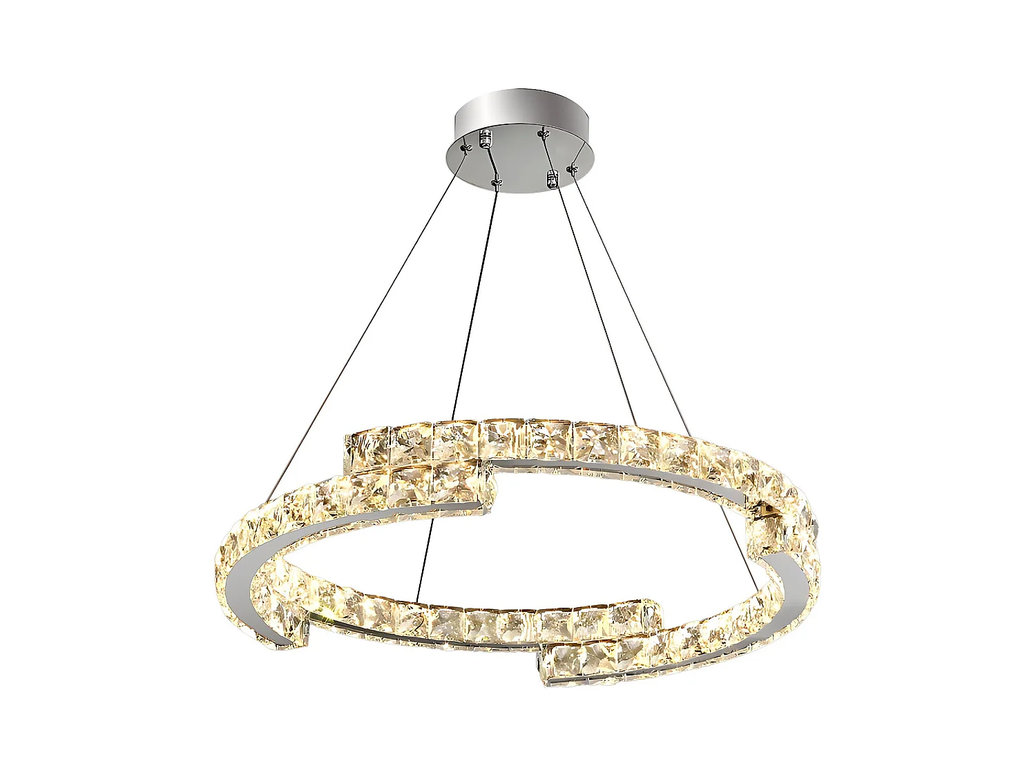 Lampe Suspendue Toolight APP1770-CP Chrome