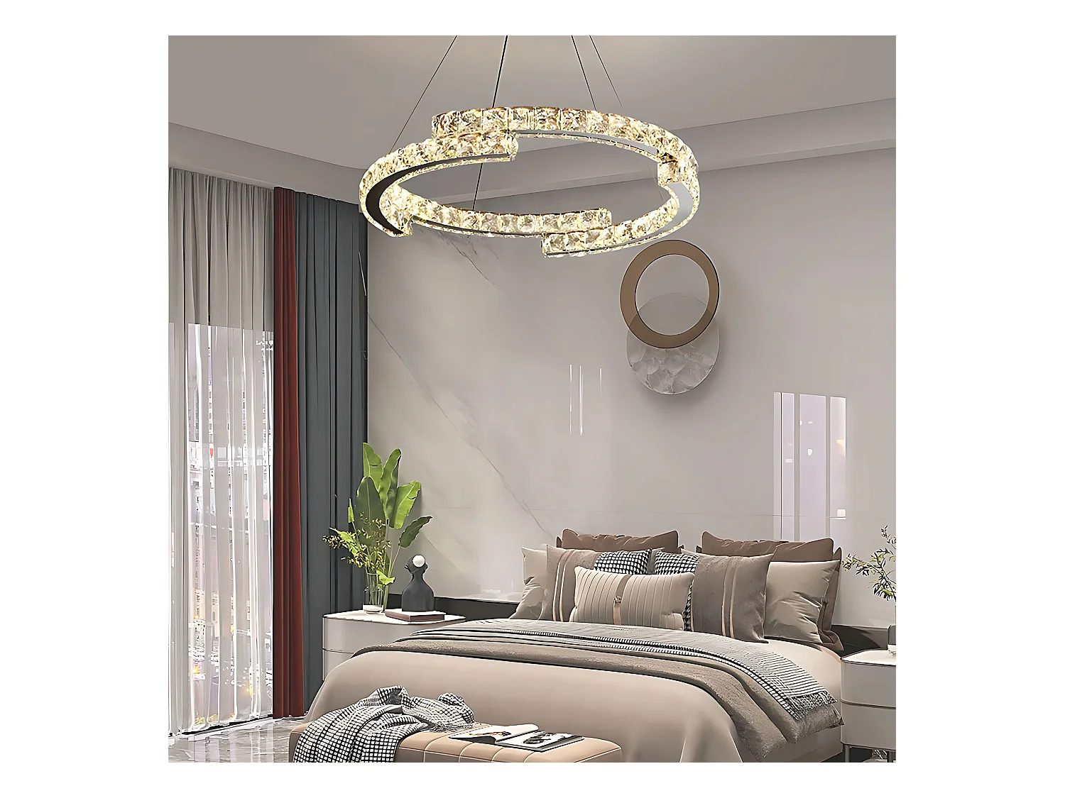 Lampe Suspendue Toolight APP1770-CP Chrome