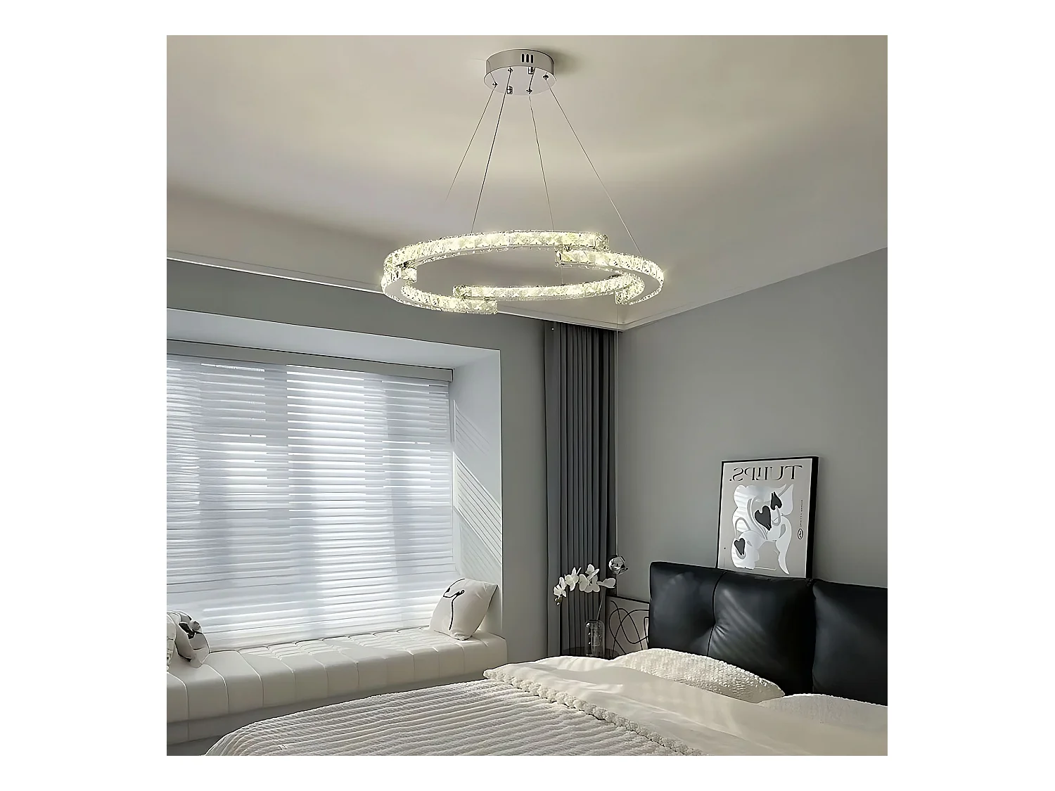 Lampe Suspendue Toolight APP1770-CP Chrome