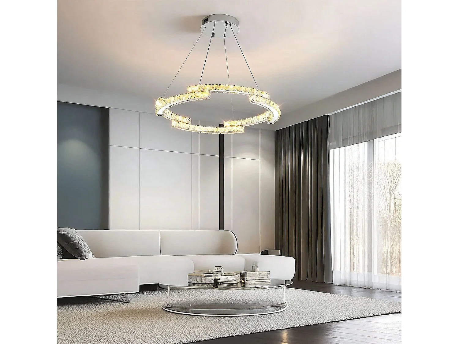 Lampe Suspendue Toolight APP1770-CP Chrome