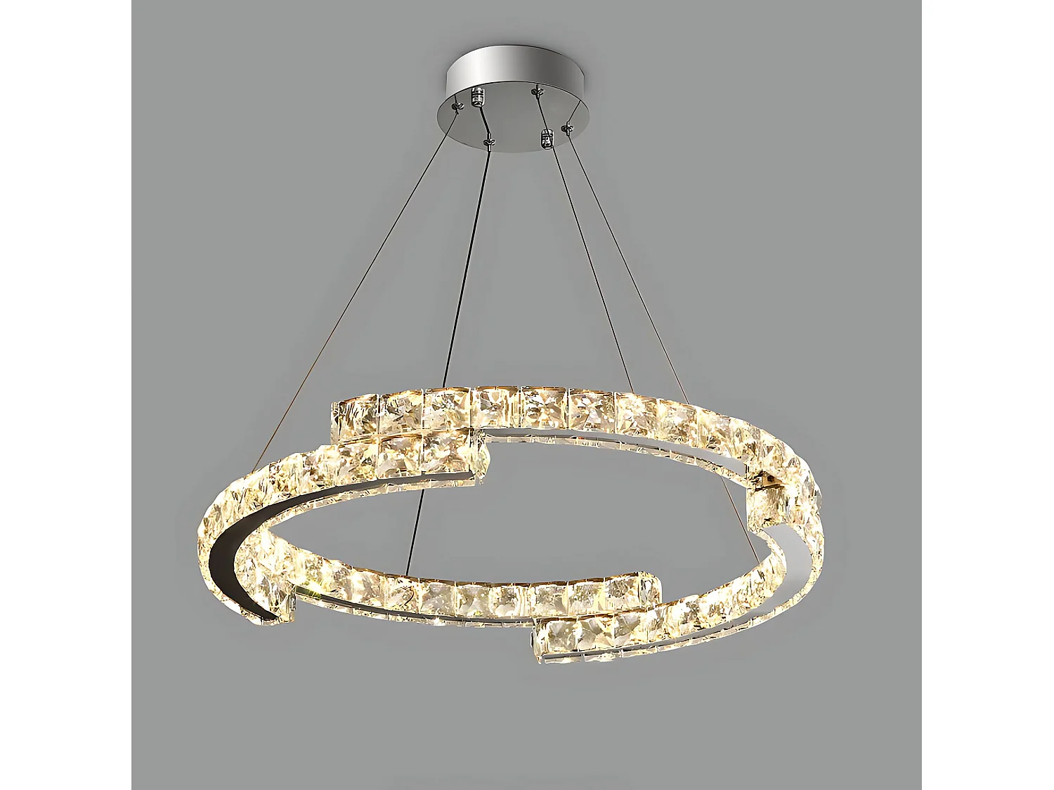 Lampe Suspendue Toolight APP1770-CP Chrome