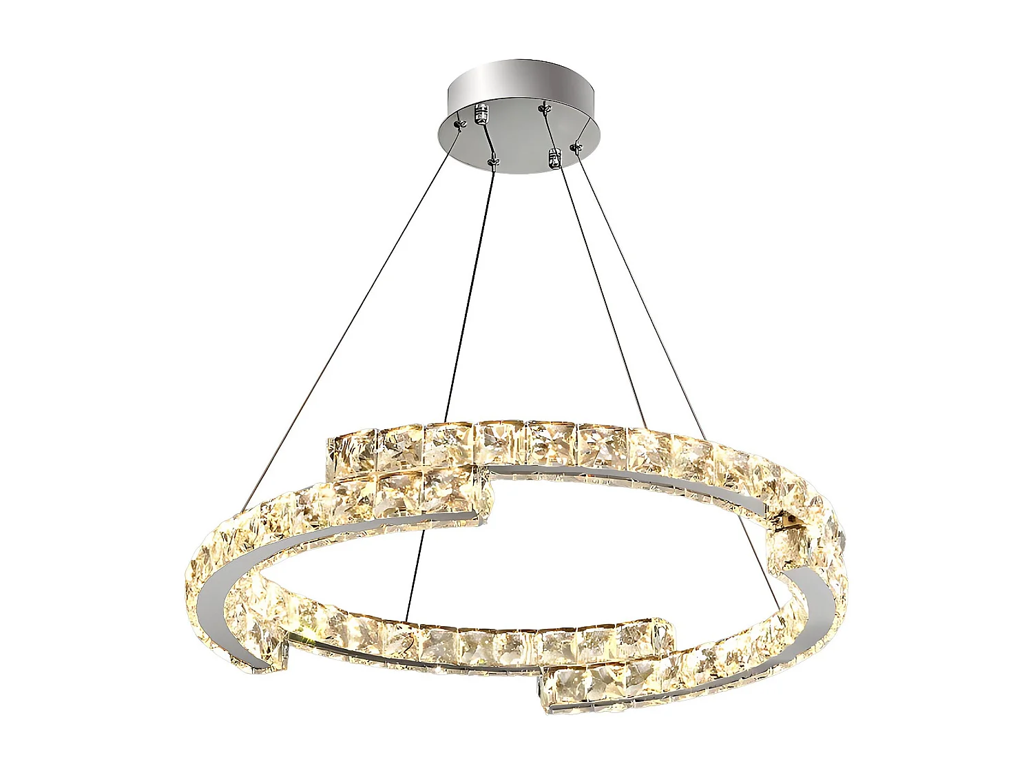 Lampe Suspendue Toolight APP1770-CP Chrome