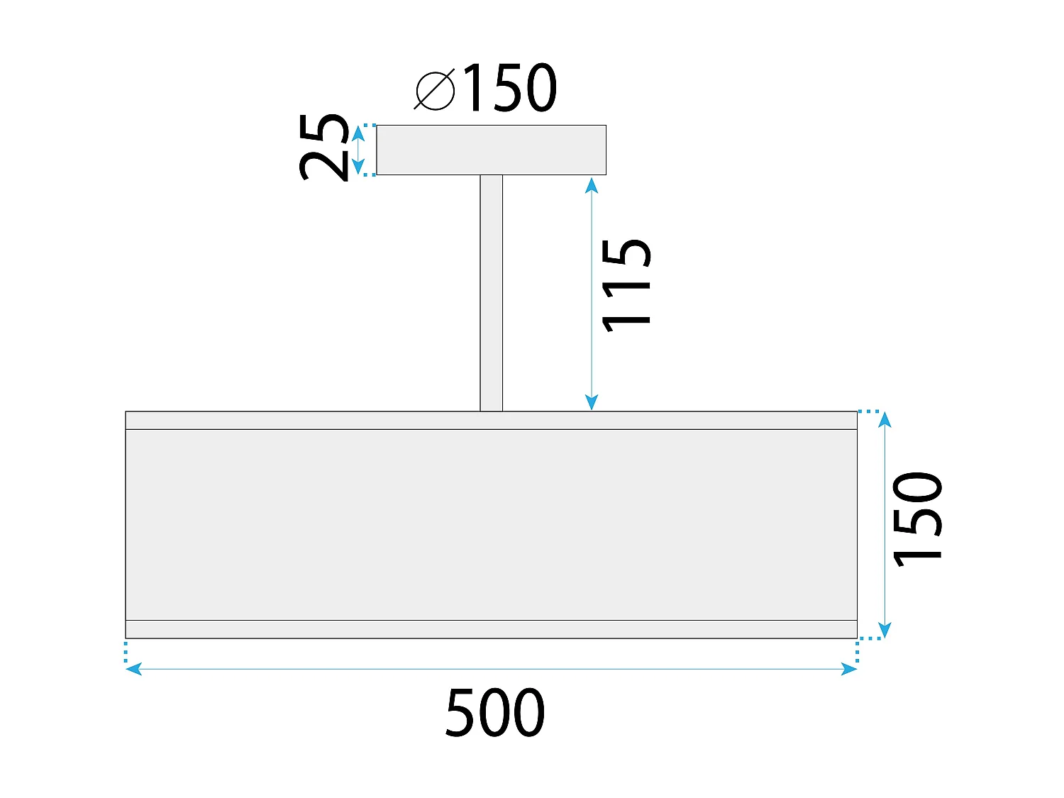 Hanglamp Toolight APP1582-3C Gold