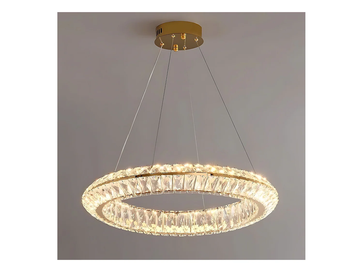 Lampe Suspendue Toolight APP1769-CP Gold