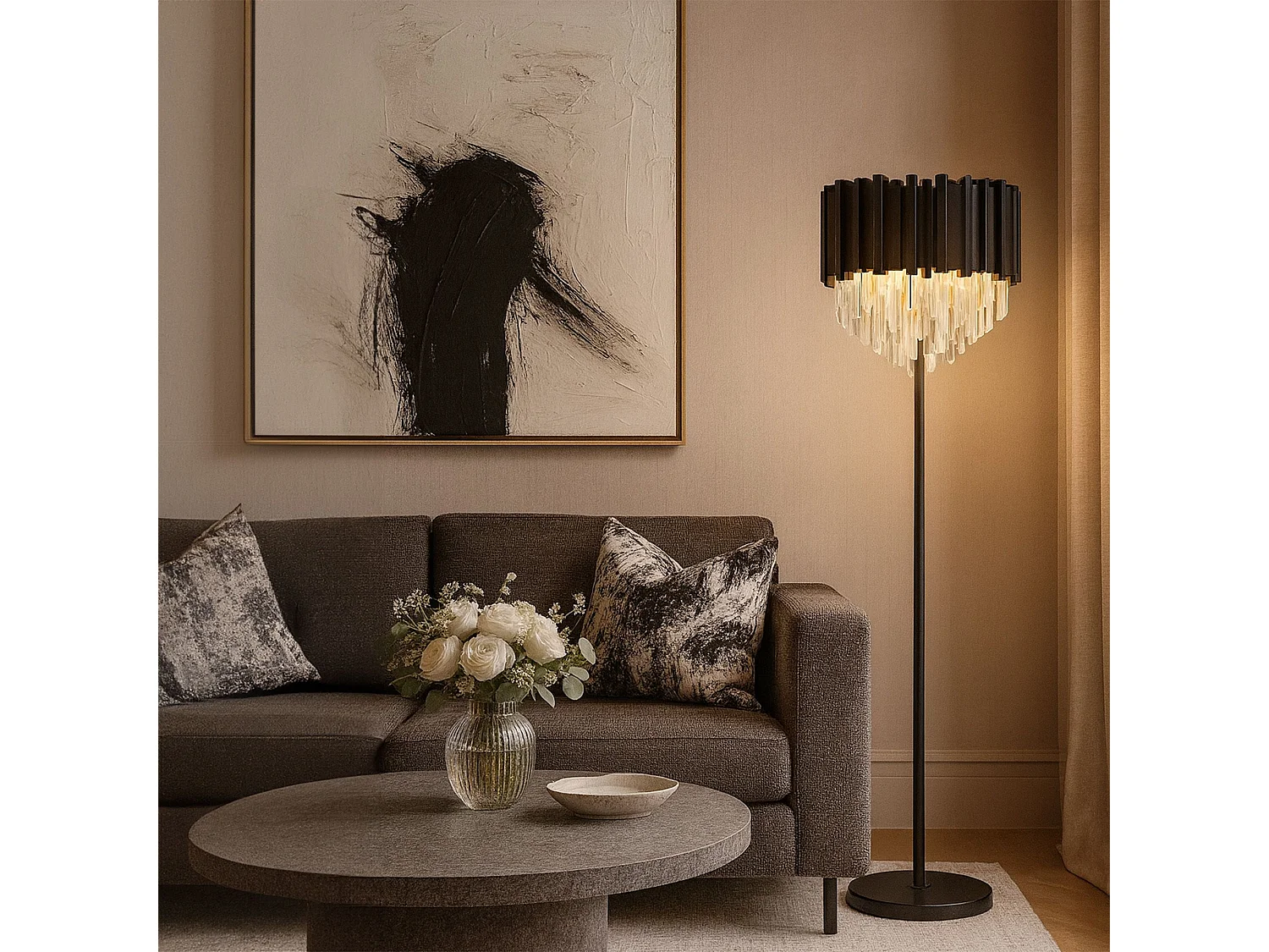 Lampe Autoportante Toolight APP1715-3F Black