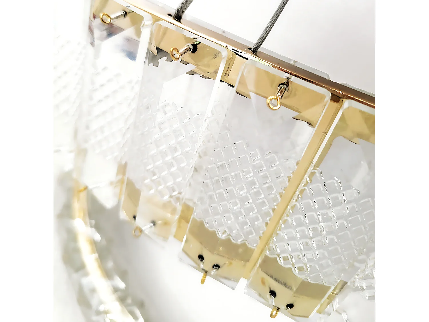 Toolight APP1767-CP hængelampe guld 58X58X100CM