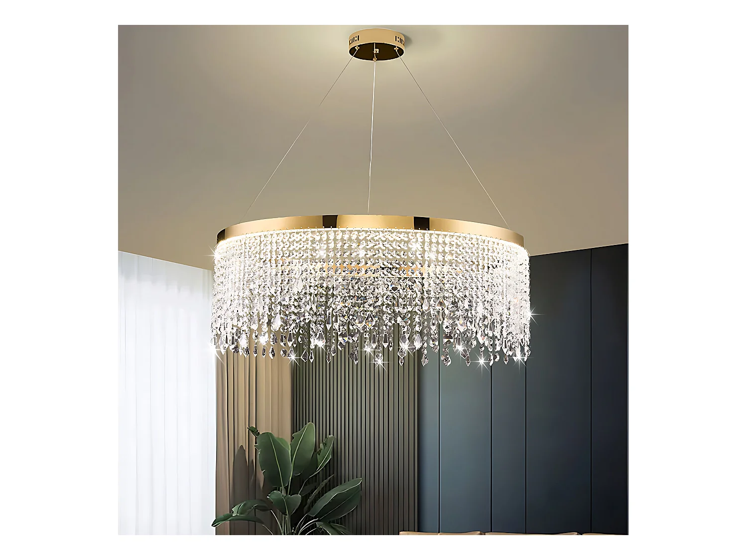 Lampe Suspendue Toolight APP1731-1CP Gold