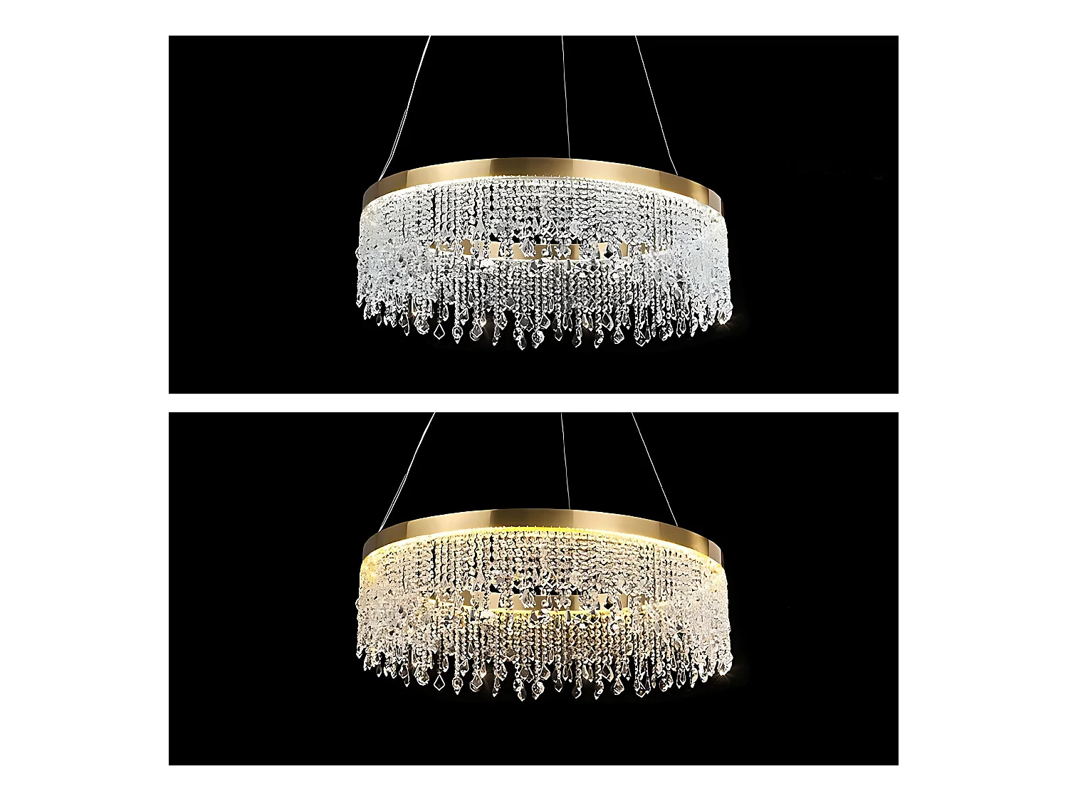 Lampe Suspendue Toolight APP1731-1CP Gold