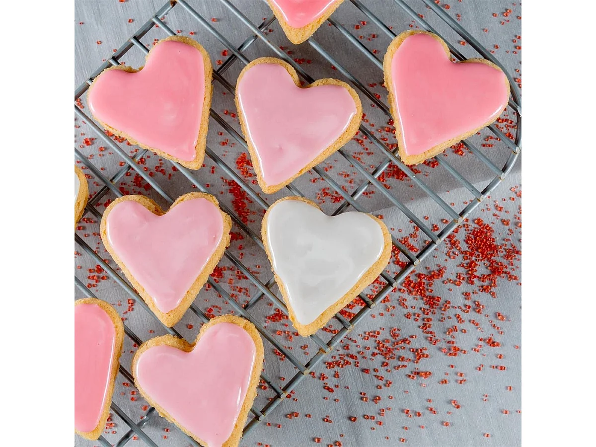 Ensemble de 5 emporte-pièces en forme de coeur différentes tailles