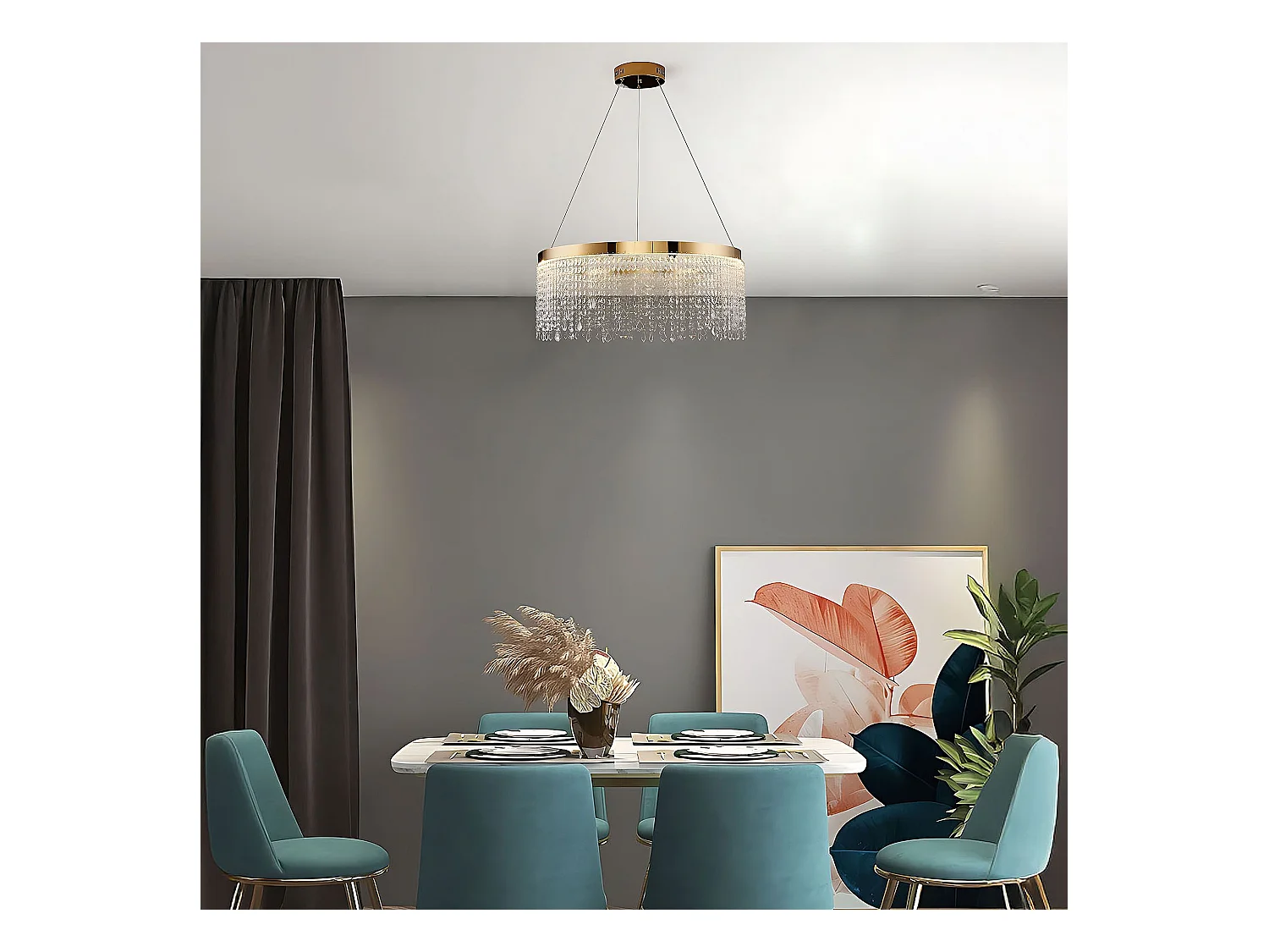 Lampe Suspendue Toolight APP1730-1CP Gold