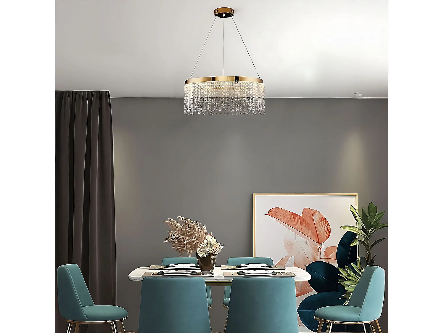 Lampe Suspendue Toolight APP1730-1CP Gold