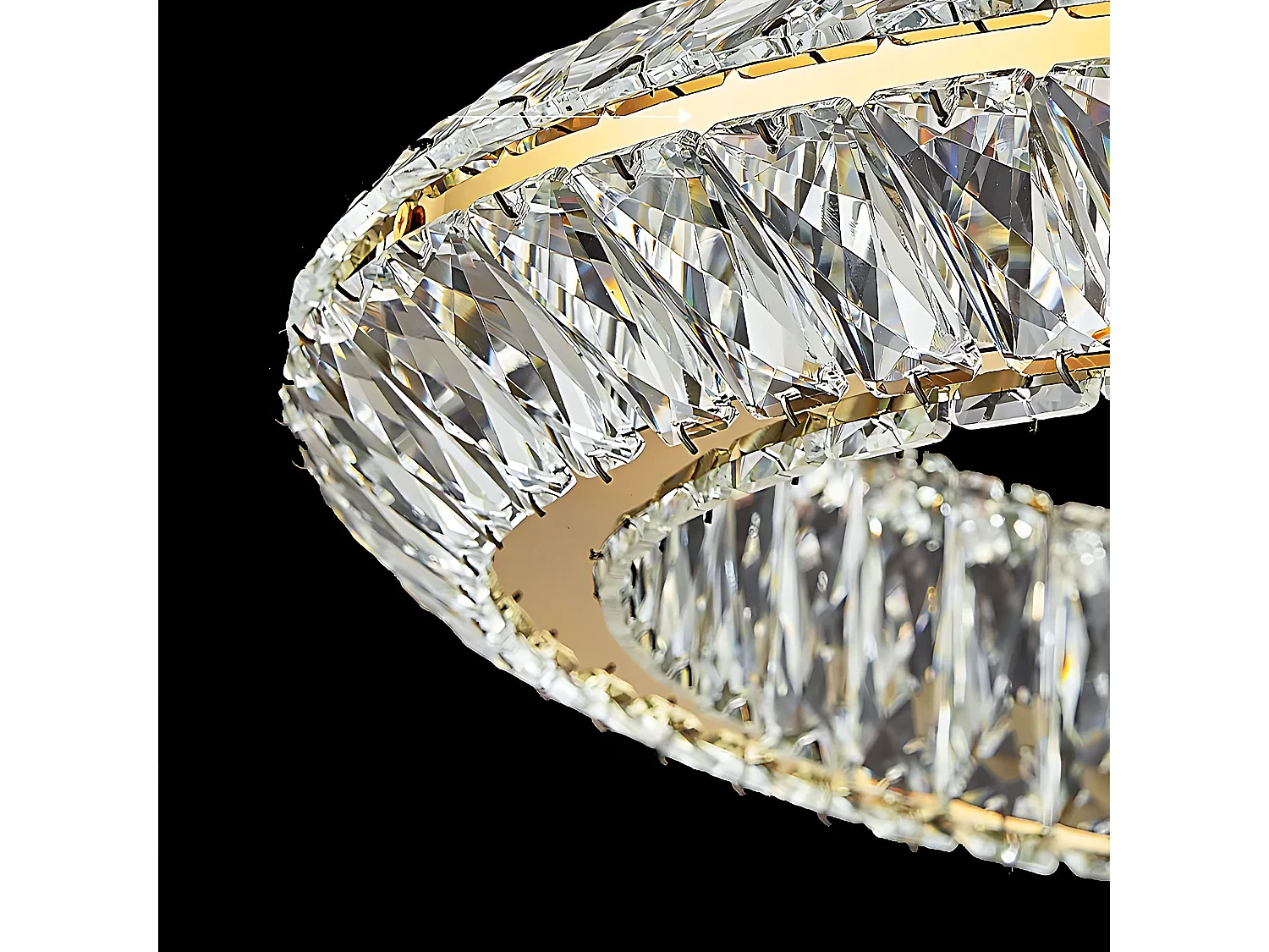 Lampe Suspendue Toolight APP1768-CP Gold