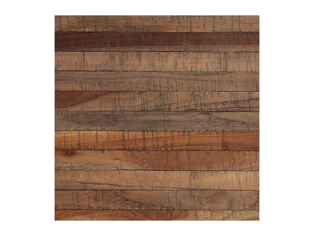 Garden Furniture -  Mesas de centro apilables 2 unidades madera maciza de teca