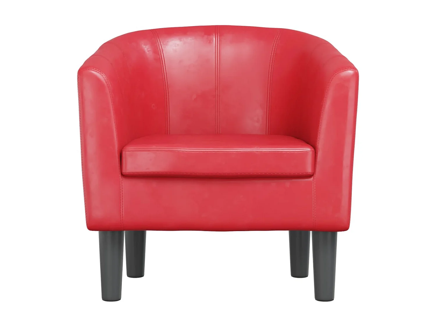 Prolenta Premium -  Fauteuil rouge similicuir