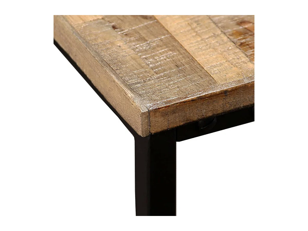 Bradel  Ensemble de table basse gigogne 2 pcs Teck massif récupération