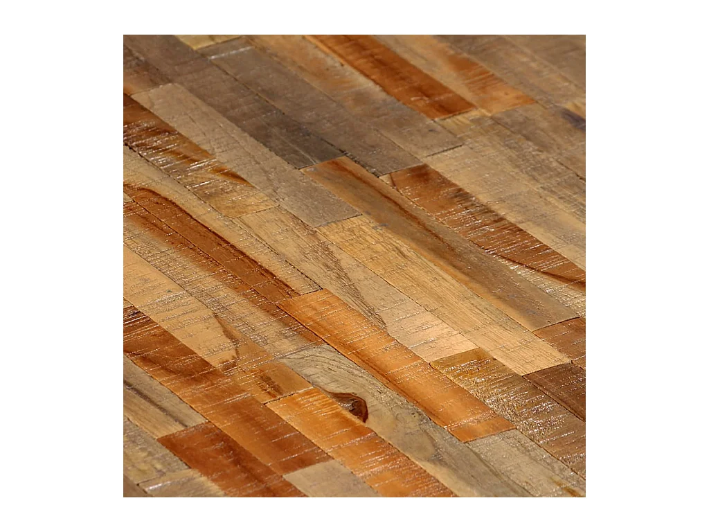 Bradel  Mesas de centro apilables 2 unidades teca maciza reciclada