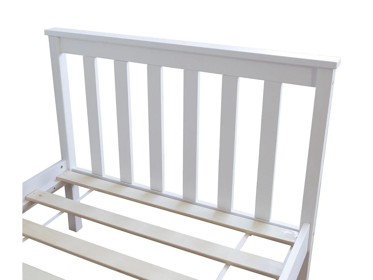 Lit pour enfant 90x200cm bois blanche 208 x 96 x 82 cm LIT06081