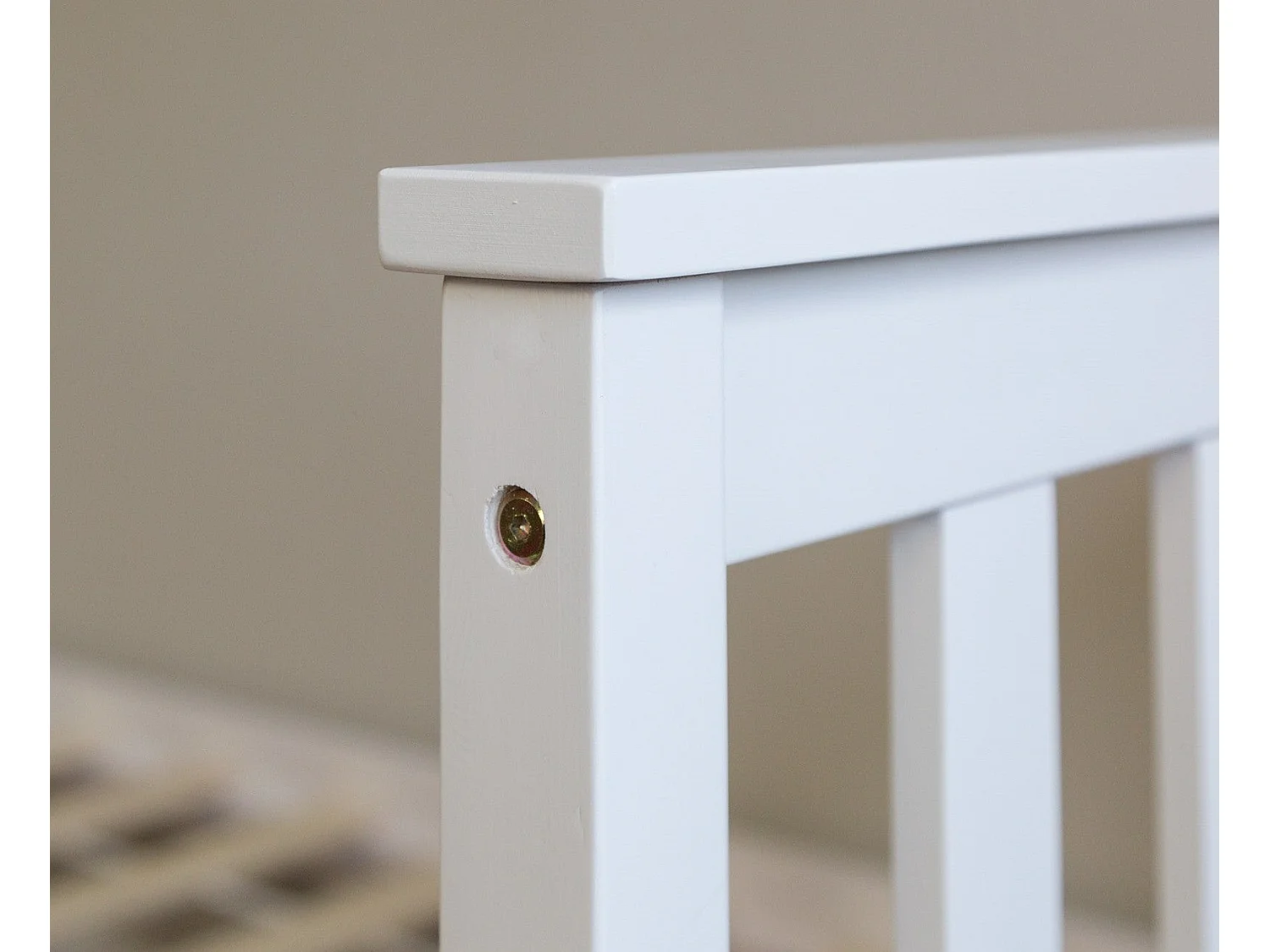 Lit pour enfant 90x200cm bois blanche 208 x 96 x 82 cm LIT06081