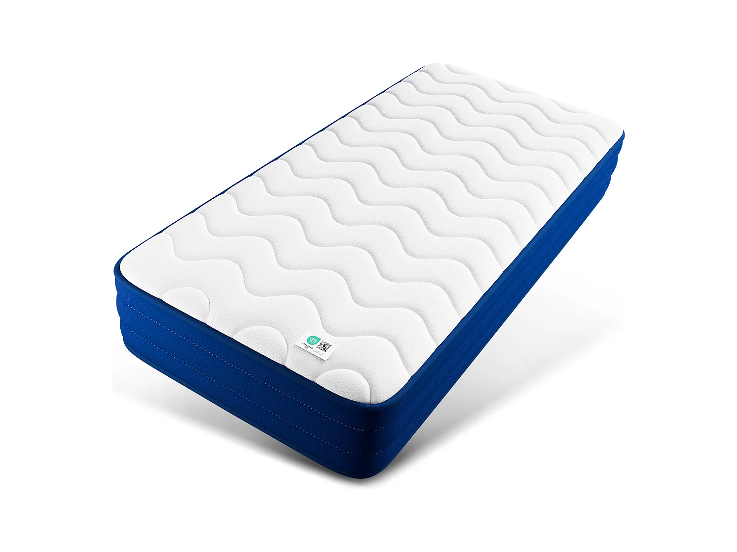 Komfortschaummatratze 90x200 cm – 22 cm Dicke – 7 Komfortzonen – ausgewogene Unterstützung