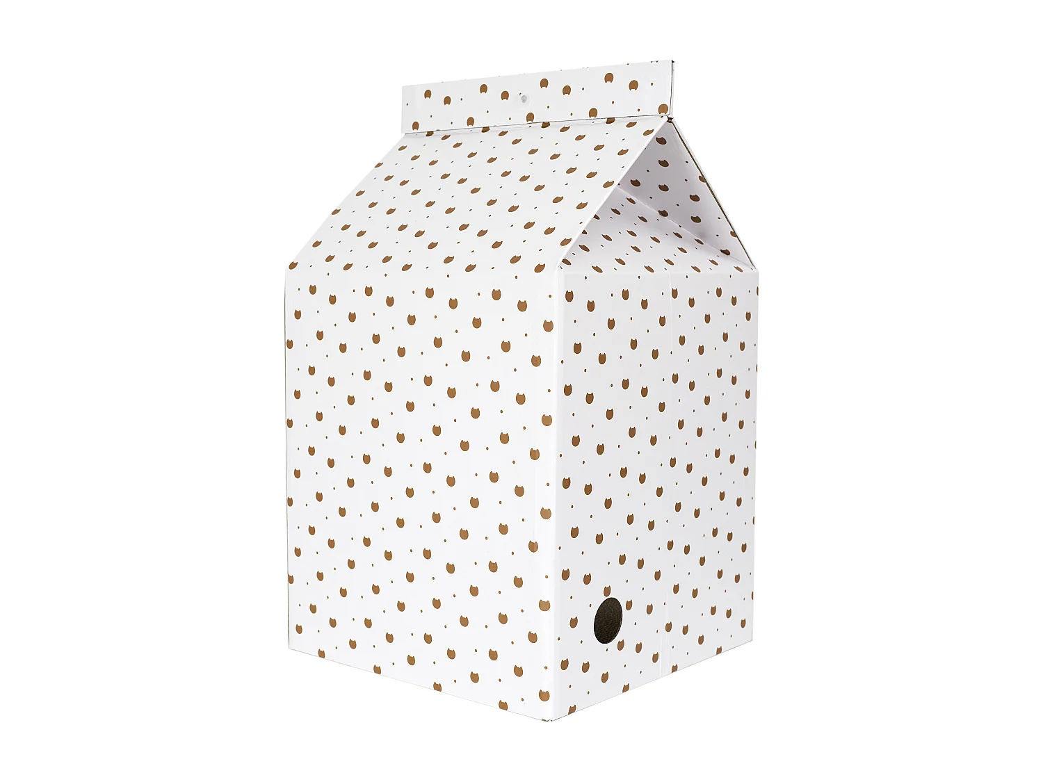 Maison Pour Chat 33x31.5x55.5cm Blanc