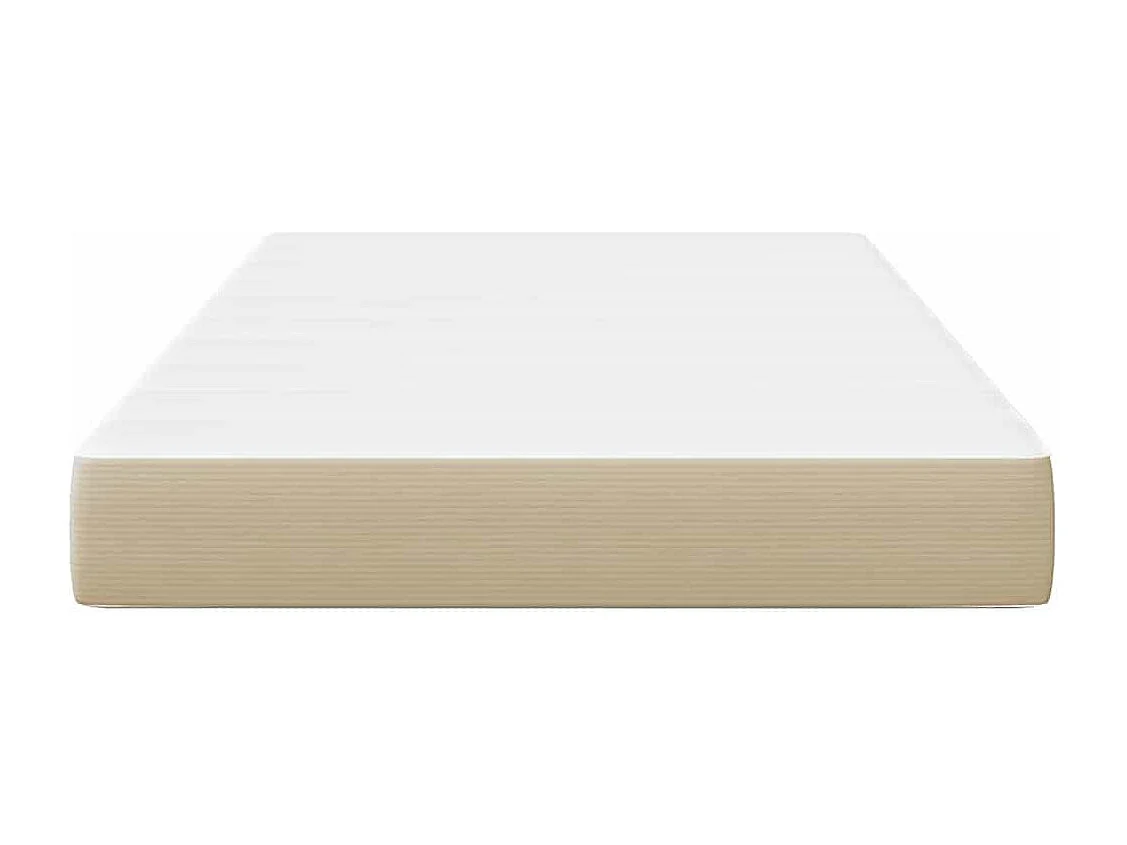 Matelas de Lit avec matelas Vert 120 x 200 cm tissu