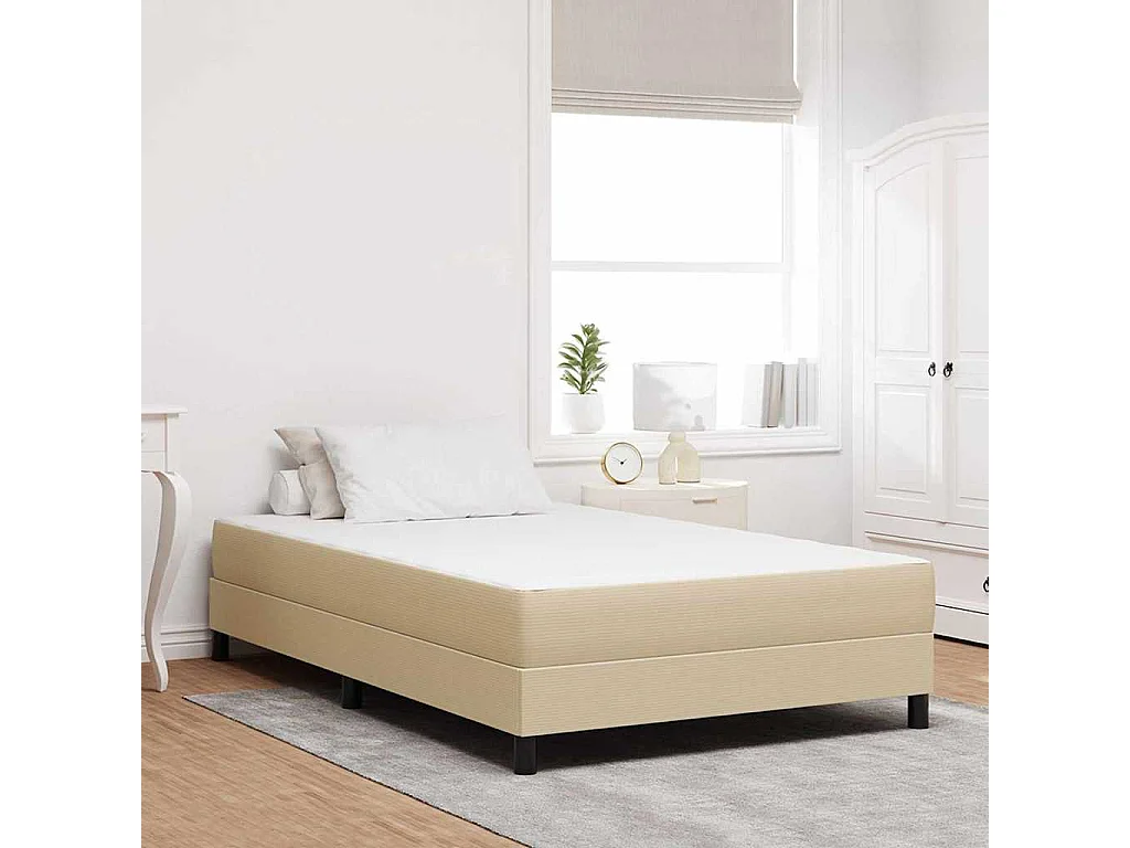 Bettmatratze mit Matratze Grün 120x200 cm Stoff SHL953841