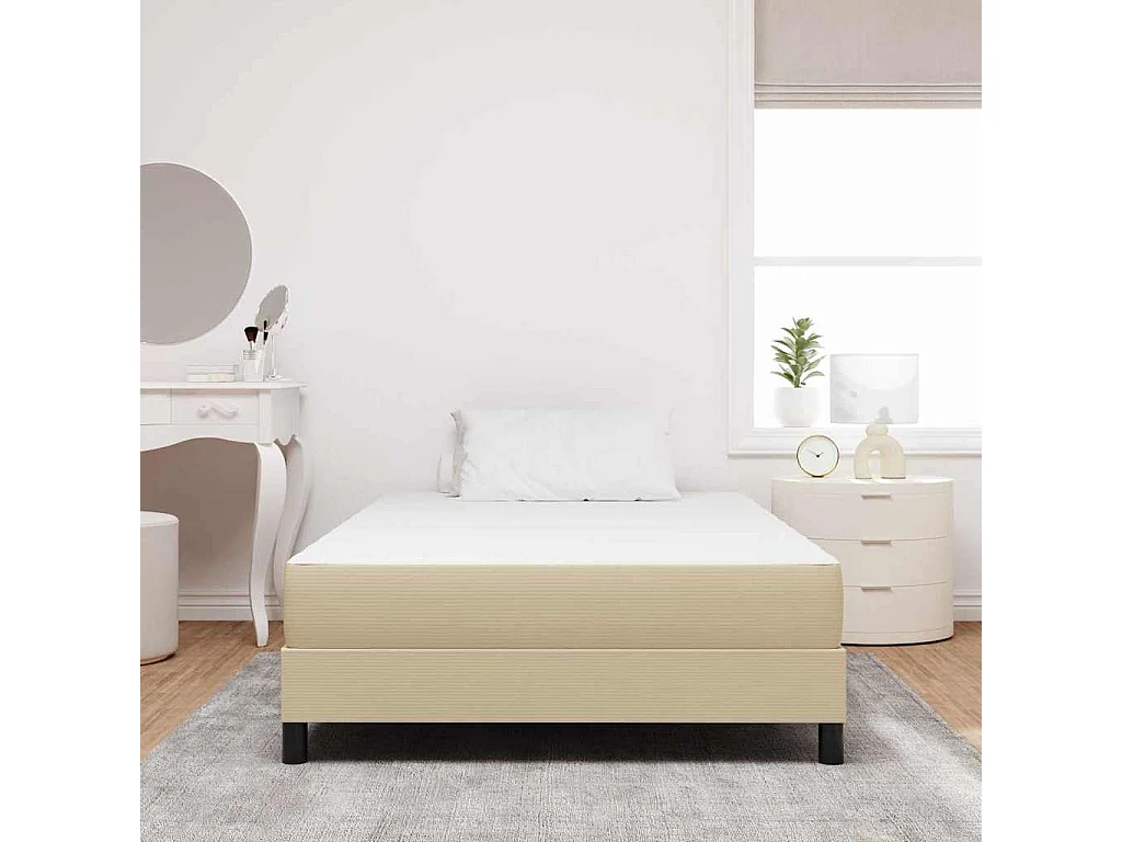 Bettmatratze mit Matratze Grün 120x200 cm Stoff SHL953841