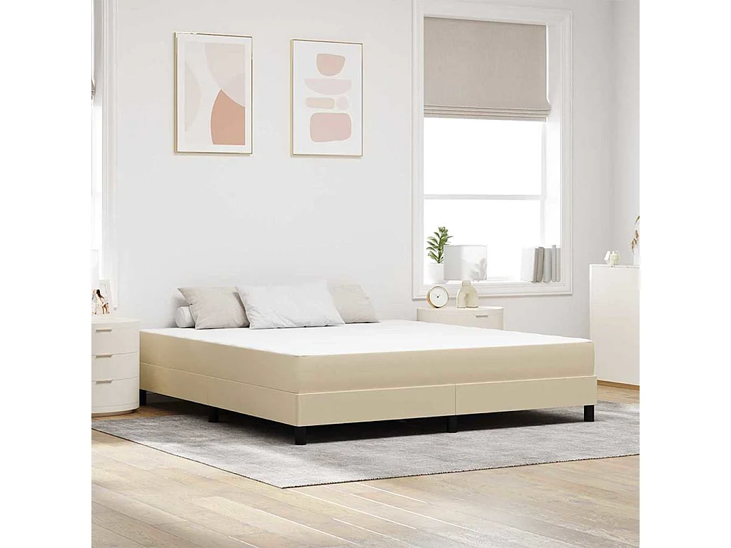 Bettmatratze mit Matratze Grün 180x200 cm Stoff SHL452709