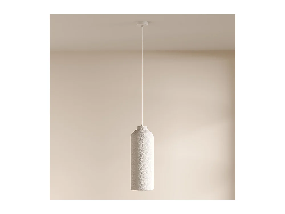 Lámpara colgante - Diseño minimalista - Acabado efecto piedra - Sinur III