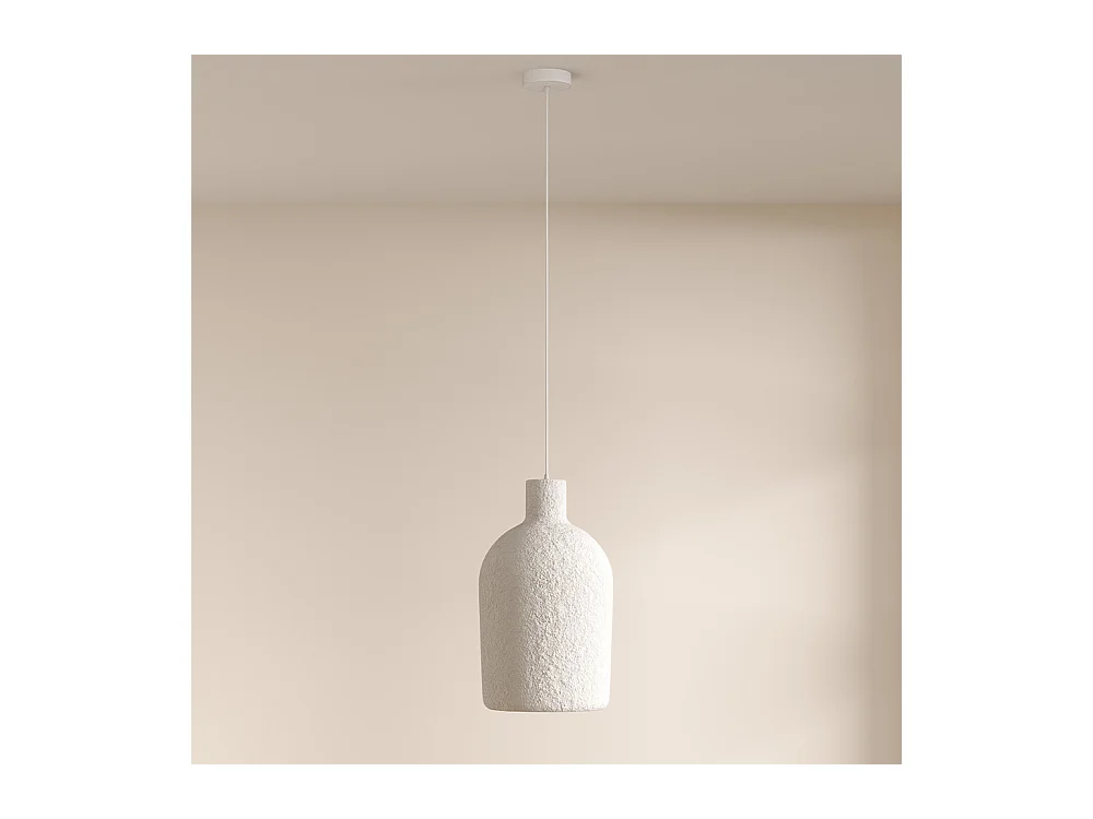 Lámpara colgante - Diseño minimalista - Acabado efecto piedra - Sinur II