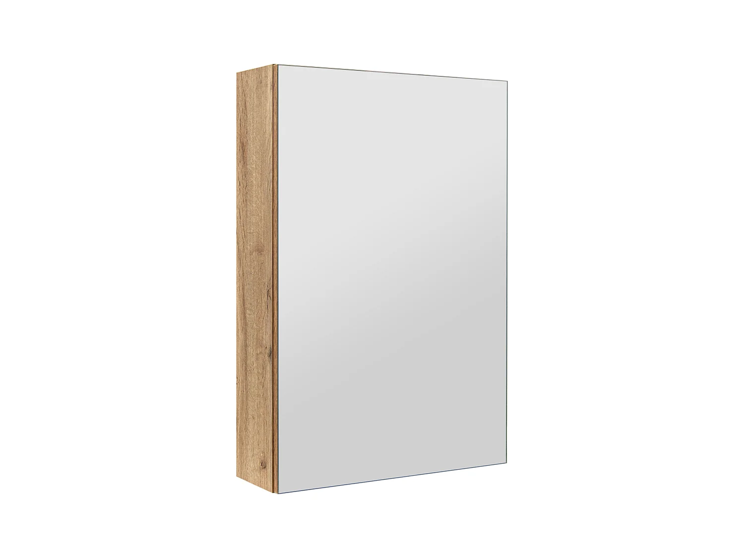 Szafka Łazienkowa z Lustrem 40cm 1 Drzwi Dąb Wotan Ida Country