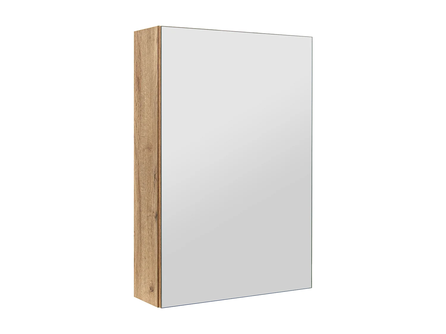 Szafka Łazienkowa z Lustrem 40cm 1 Drzwi Dąb Wotan Ida Country