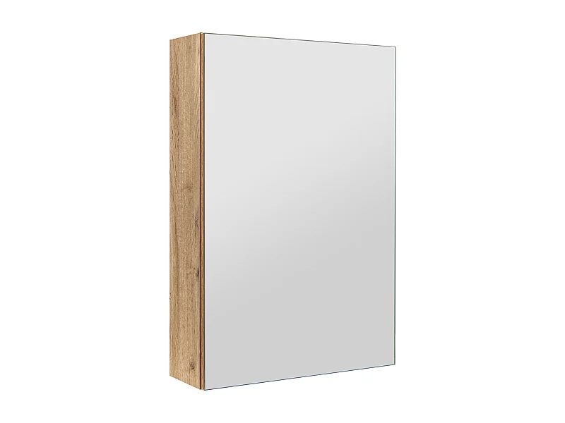 Szafka Łazienkowa z Lustrem 40cm 1 Drzwi Dąb Wotan Ida Country