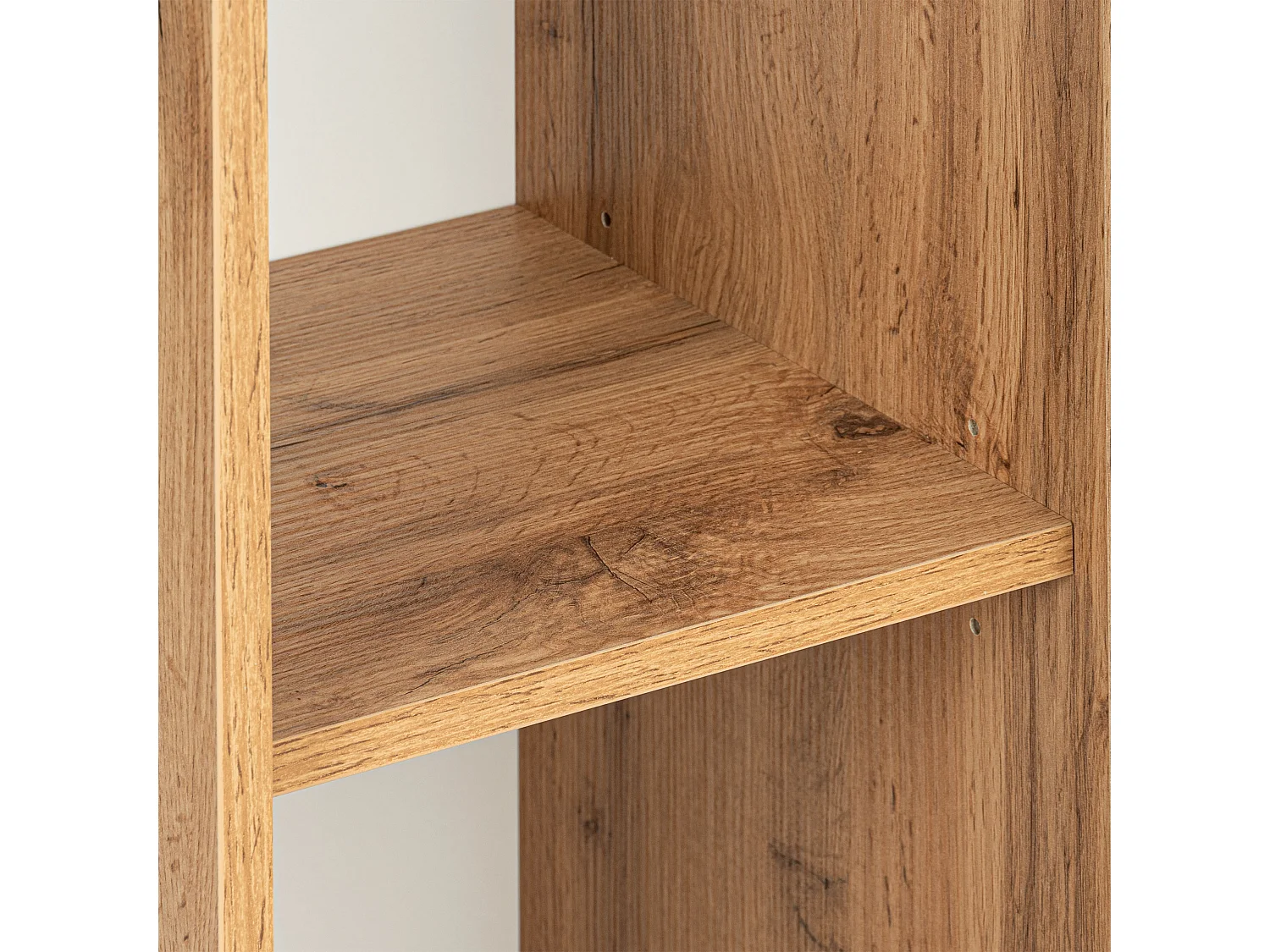 Badezimmerset Badezimmerschrank mit Waschbecken 50cm Hochshrank 50cm Schrank mit Spiegel Eiche Wotan Lupo Wotan