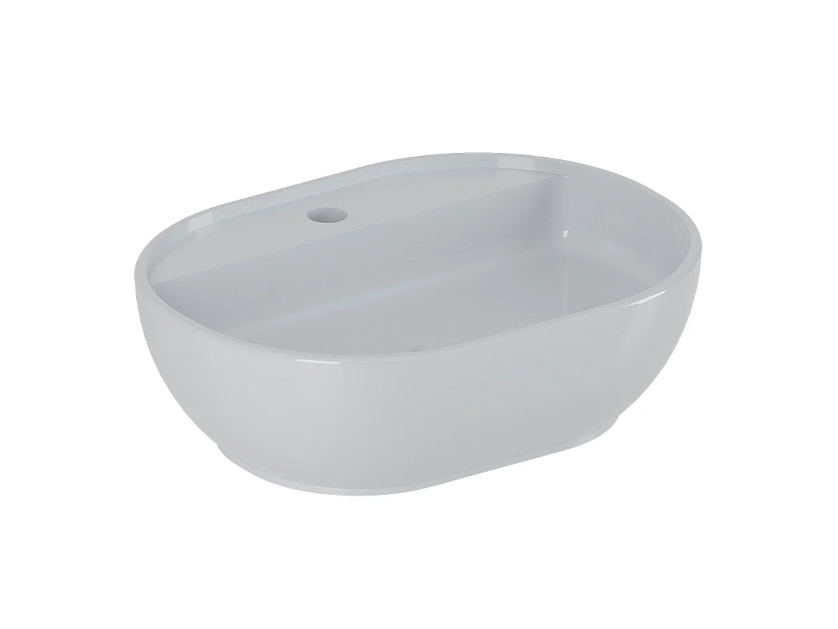 Ensemble meuble simple vasque 80cm et colonne Tao Blanc