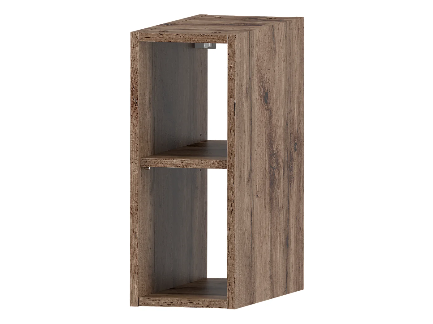 Ensemble meuble double vasque 140cm 2 niches et colonne Tao Bois