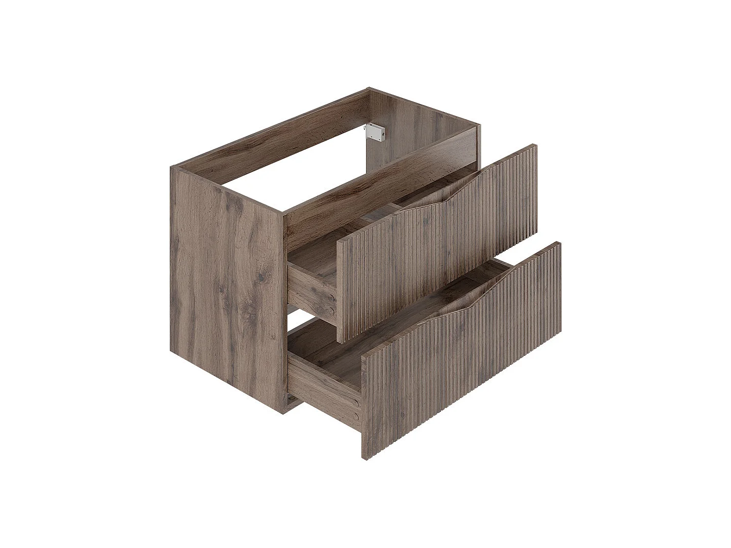 Ensemble meuble simple vasque 80cm et colonne Tao Bois