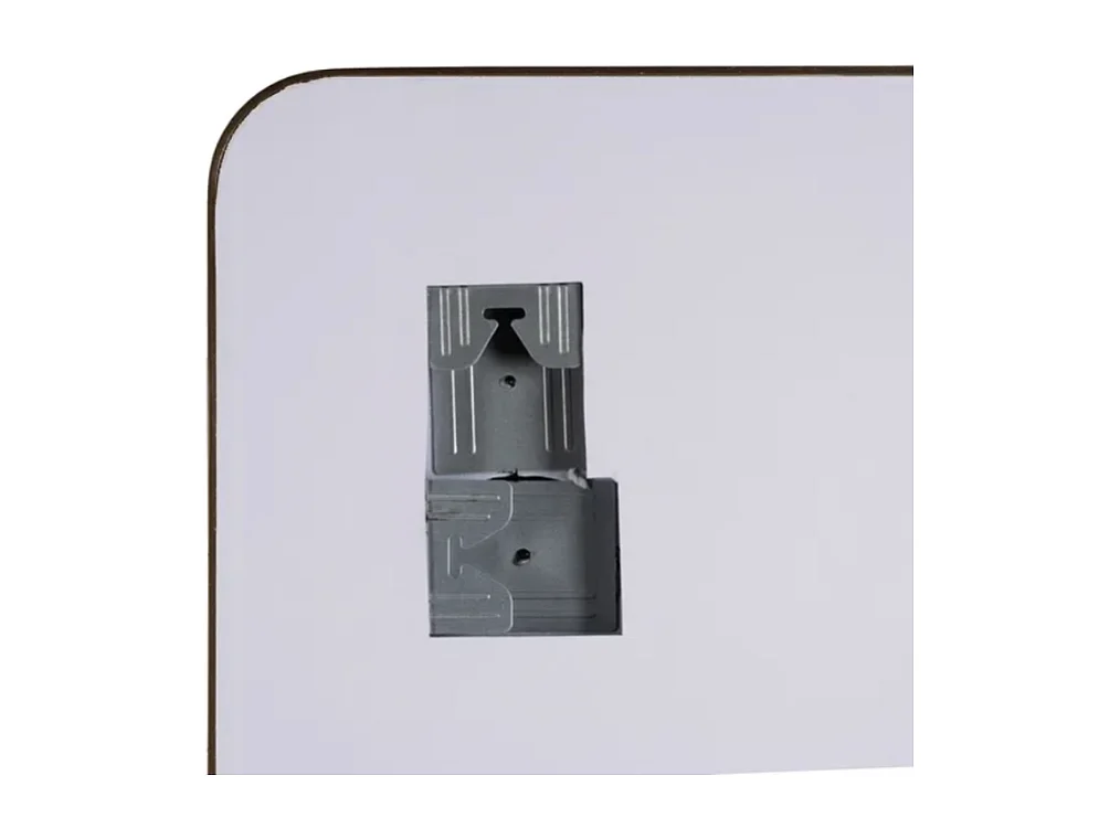 Miroir plein pied LED capteur cadre aluminium doré 160 cm tactile AVENOR