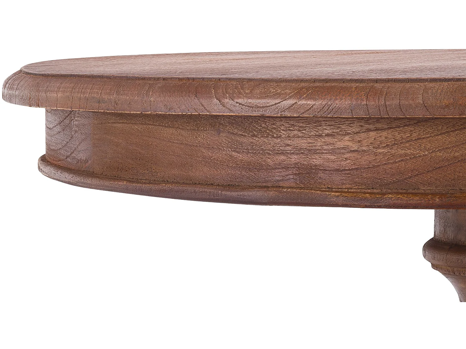 Table d'appoint - rond Ø 70 cm - Bois - Marron - Wiva