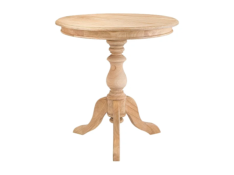 Table d'appoint - rond Ø 70 cm - Bois - Nature - Wiva