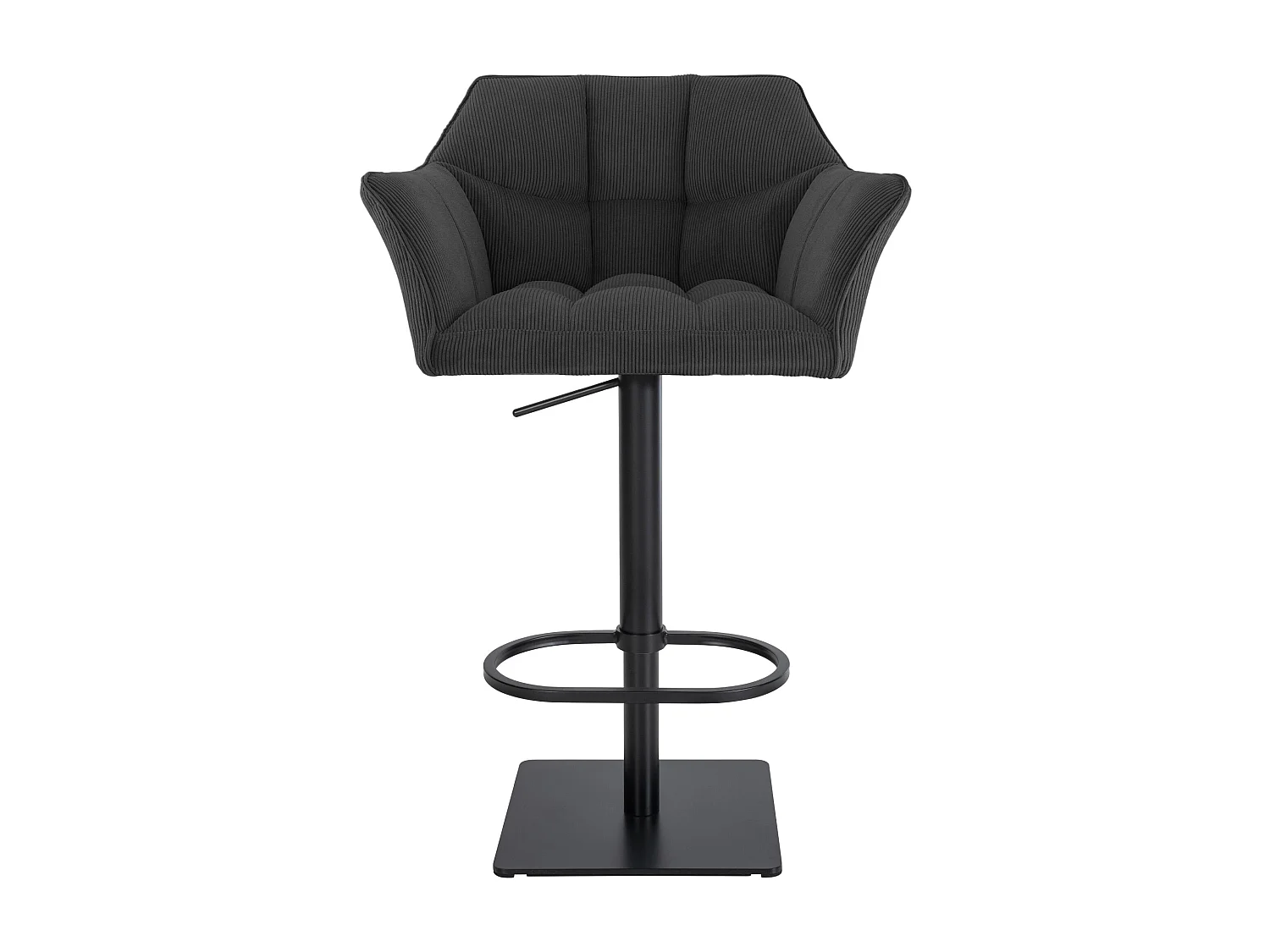 Tabouret de bar - Cordon & Noir - Gris foncé - Damaso