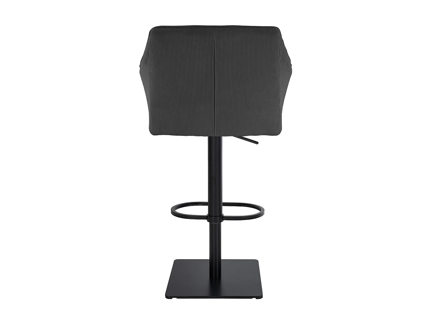 Tabouret de bar - Cordon & Noir - Gris foncé - Damaso