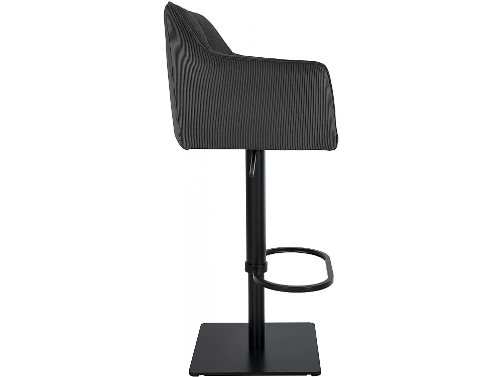 Tabouret de bar - Cordon & Noir - Gris foncé - Damaso
