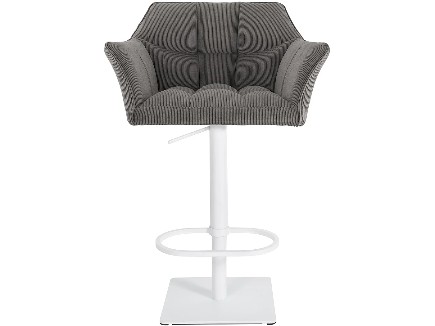 Tabouret de bar - Cordon & Blanc - Taupe - Damaso