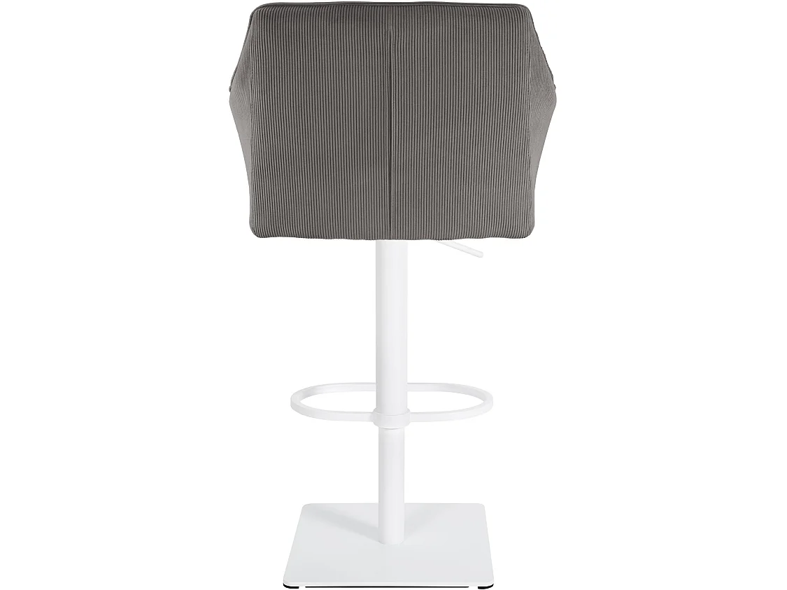 Tabouret de bar - Cordon & Blanc - Taupe - Damaso