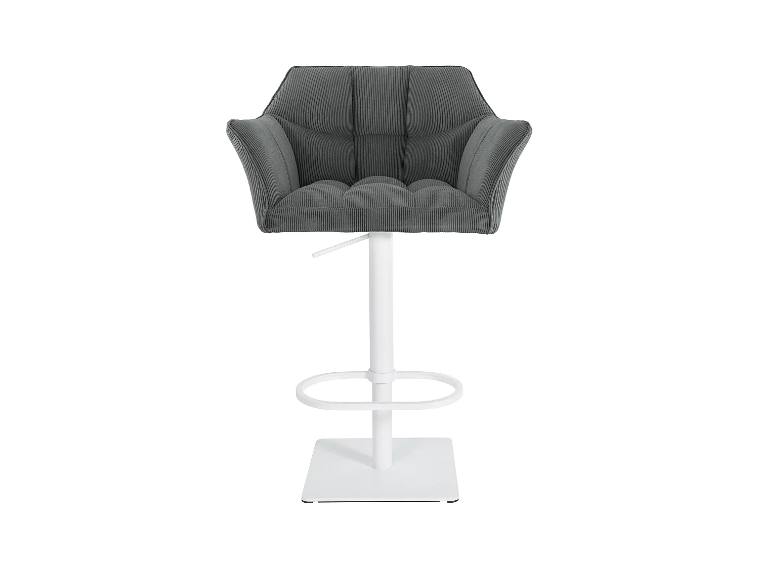 Tabouret de bar - Cordon & Blanc - Gris - Damaso