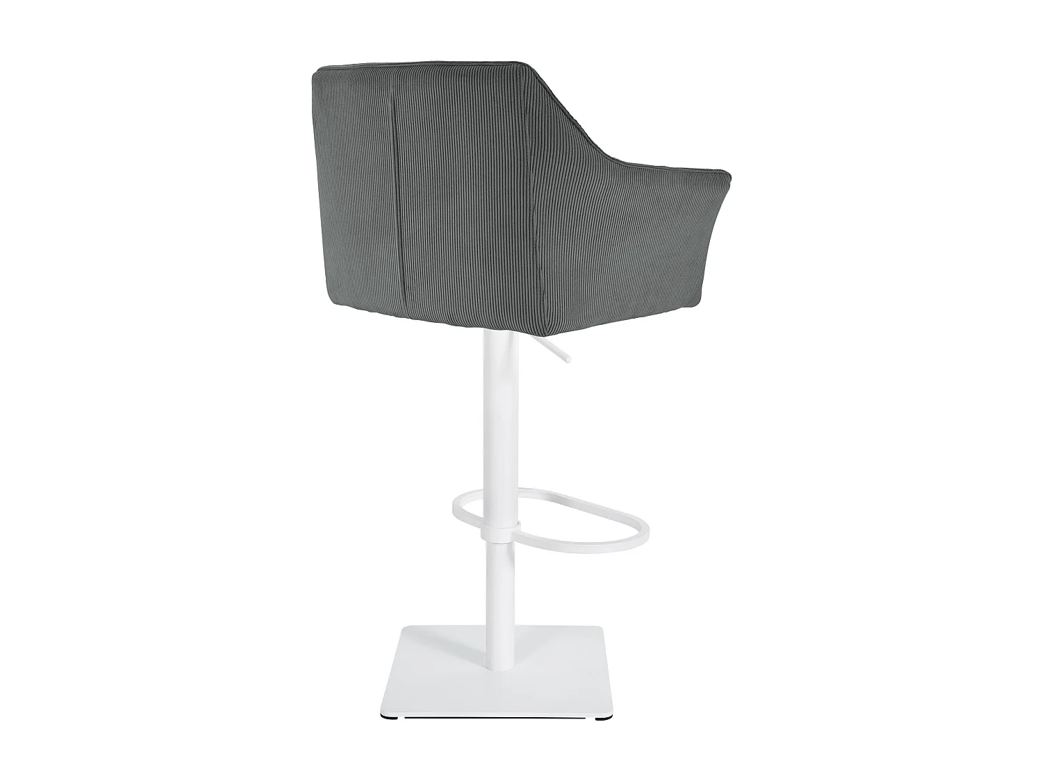 Tabouret de bar - Cordon & Blanc - Gris - Damaso
