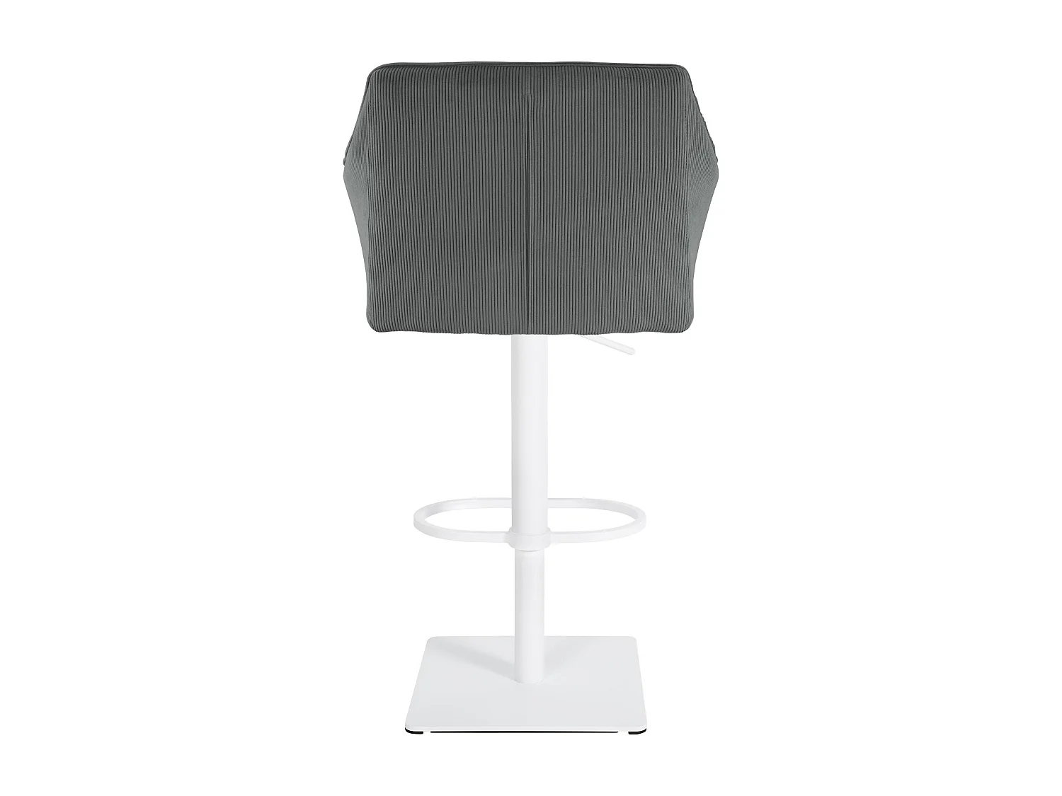 Tabouret de bar - Cordon & Blanc - Gris - Damaso