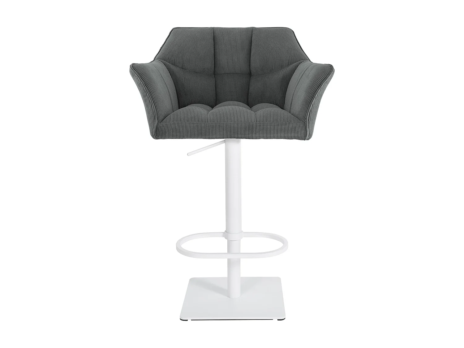 Tabouret de bar - Cordon & Blanc - Gris - Damaso