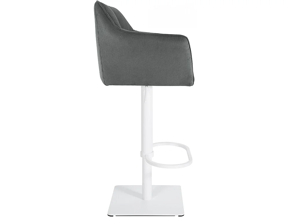 Tabouret de bar - Cordon & Blanc - Gris - Damaso